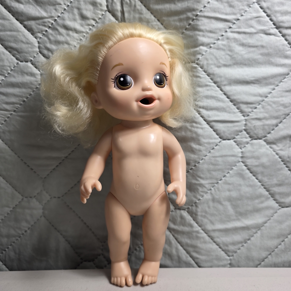 Blonde Baby Doll for Kids - Soft Play Doll